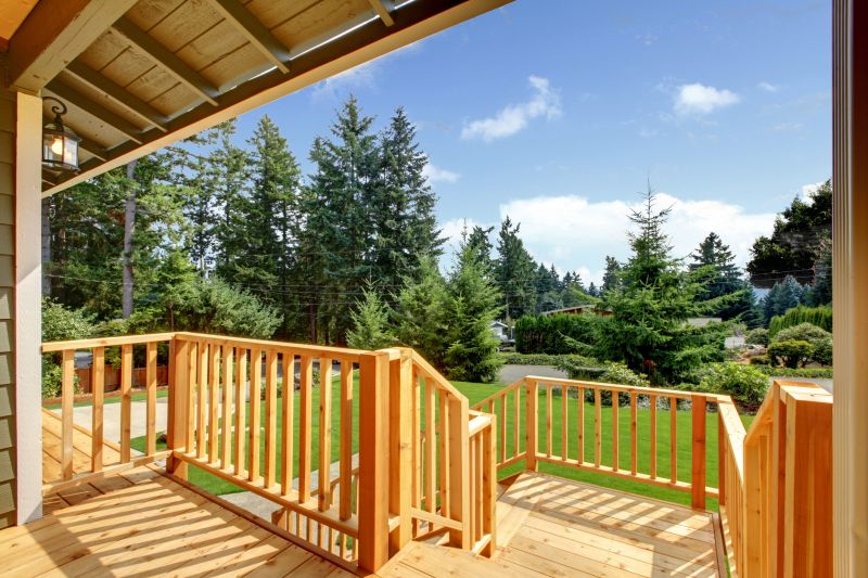 Porch Railing Installation in Conroe, TX