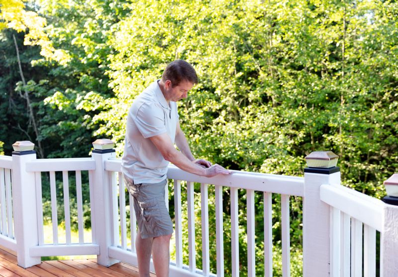 Wood Handrail Repair in Alpharetta, GA