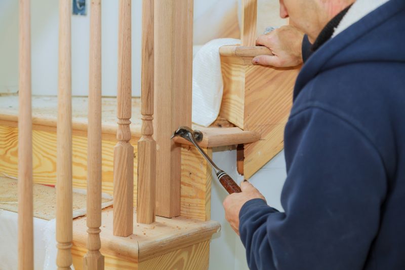 Wood Stairs Replacement in Conroe, TX